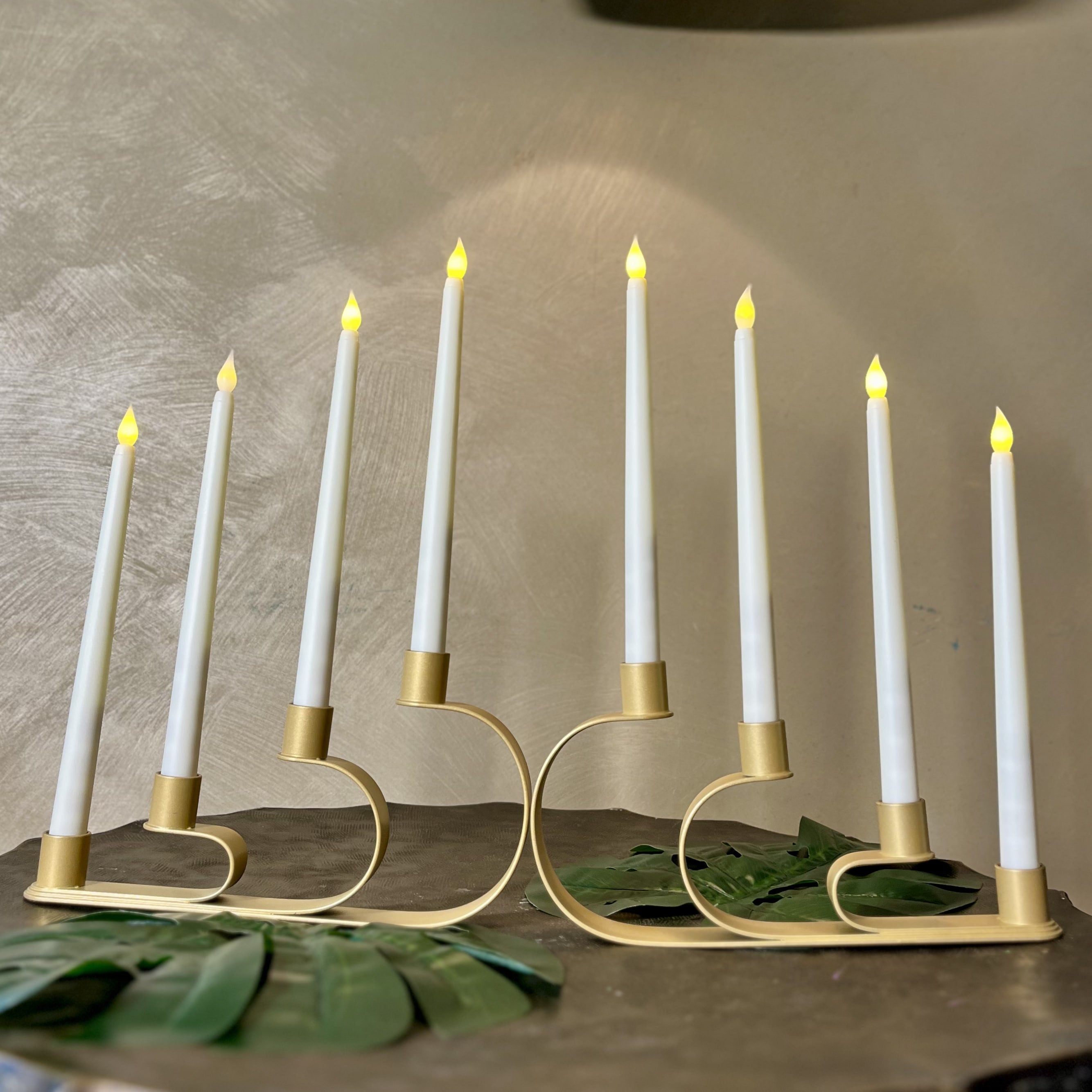 Isa Metal Candle Holder