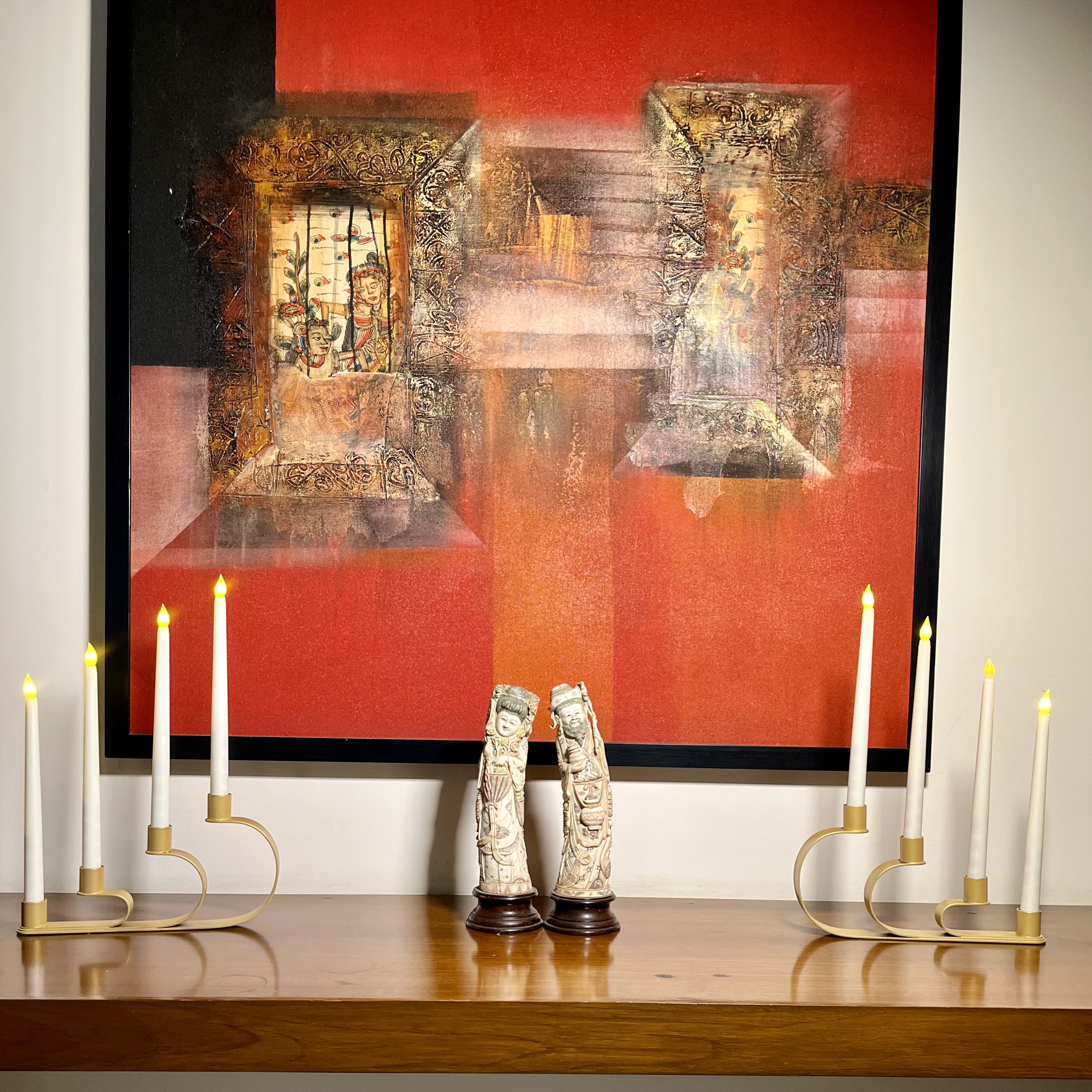 Isa Metal Candle Holder