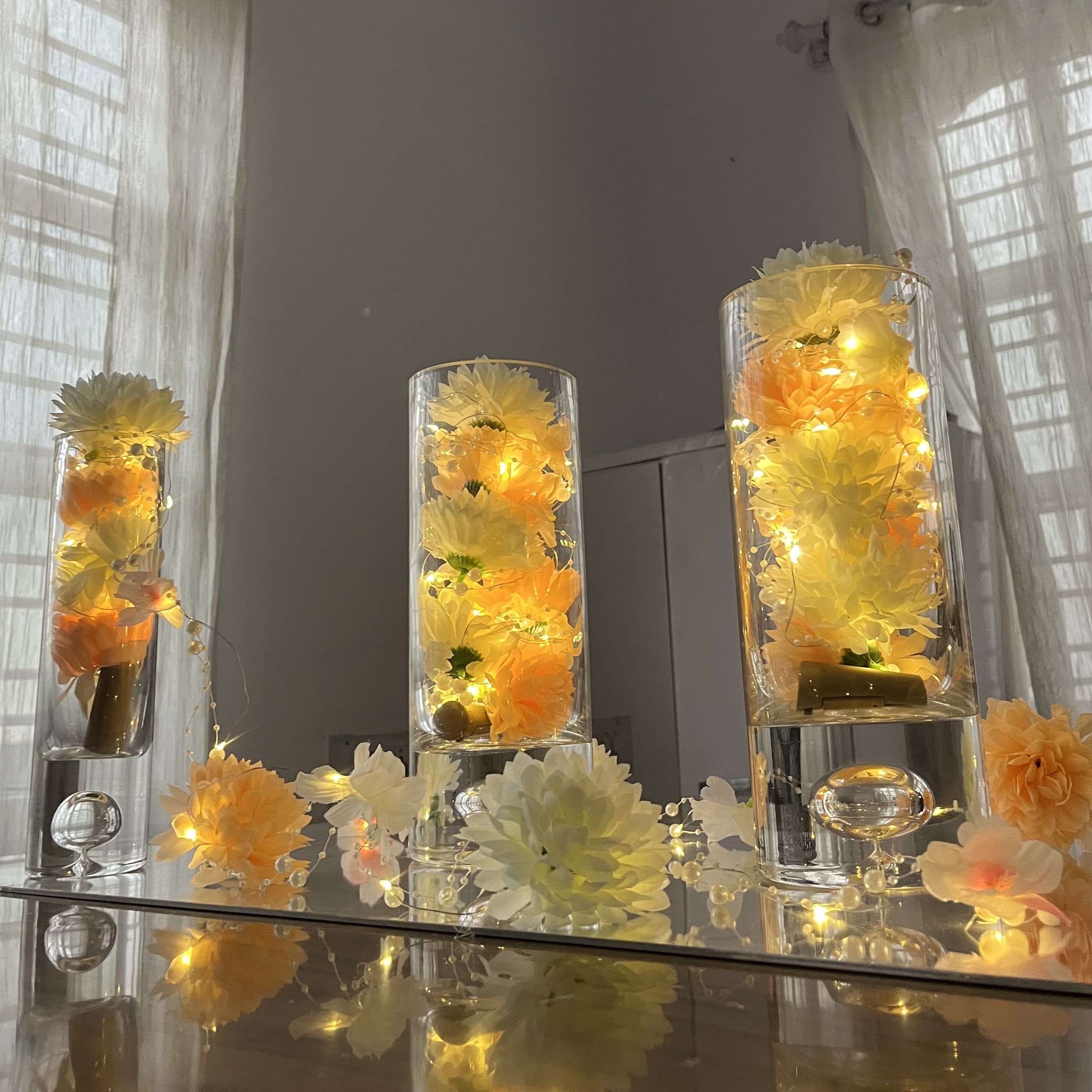 Floral Fairy Light (Battery Operated) - 76inch Length