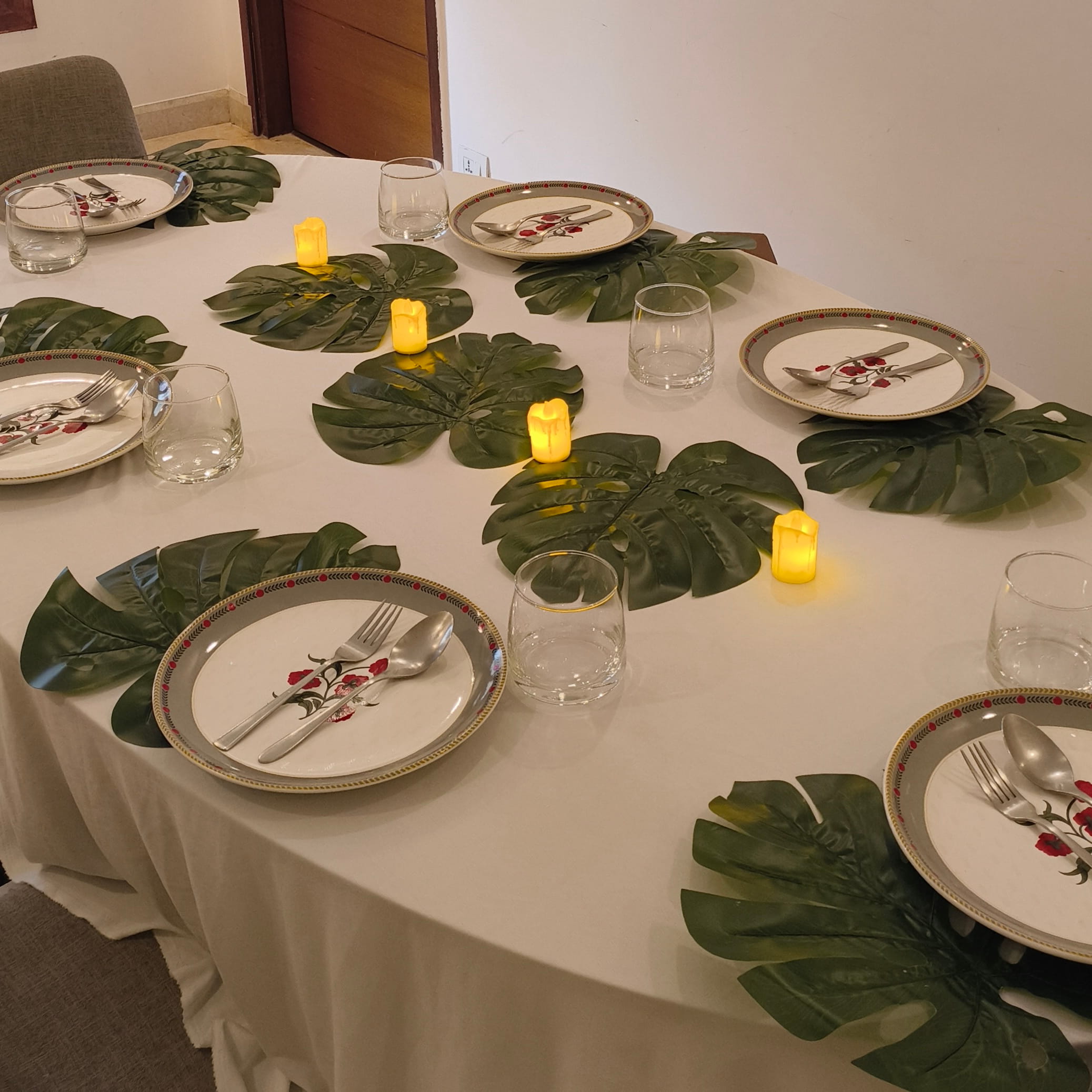 Monstera Leaf Mats