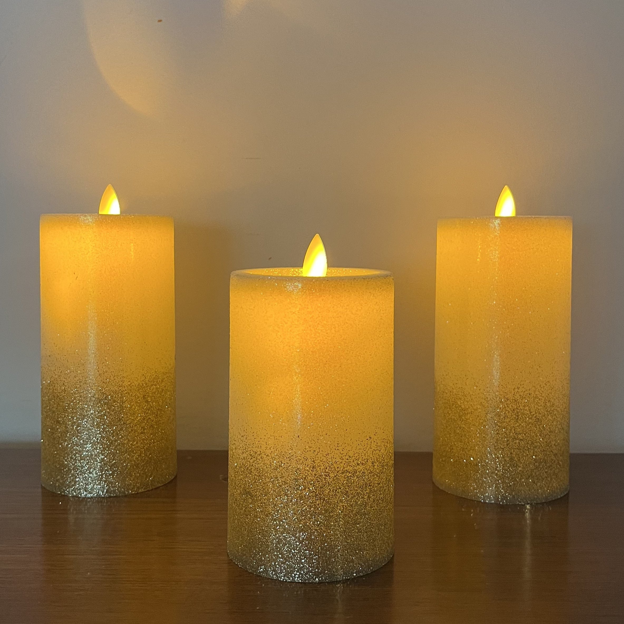 Glitter LED Candle