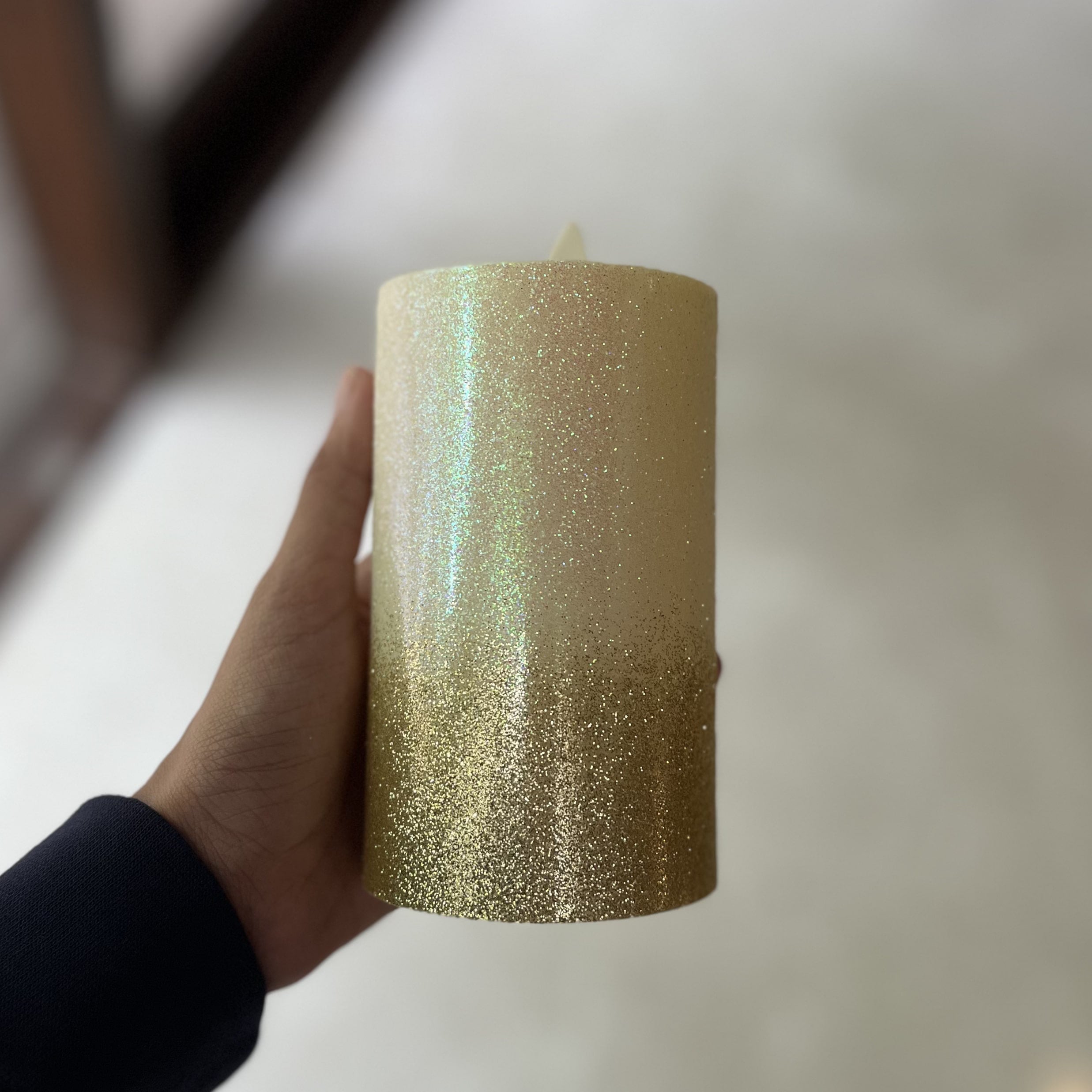 Glitter LED Candle