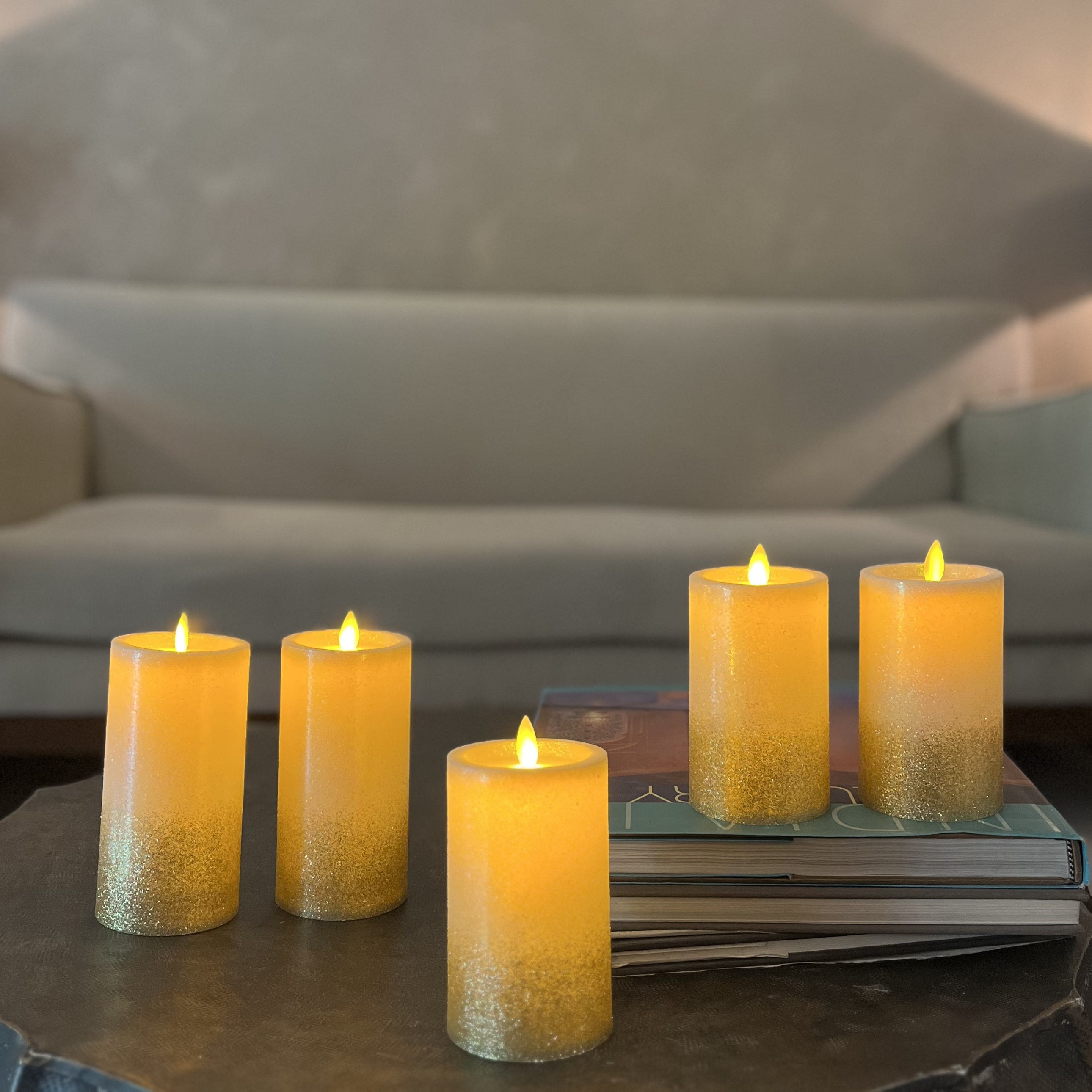 Glitter LED Candle