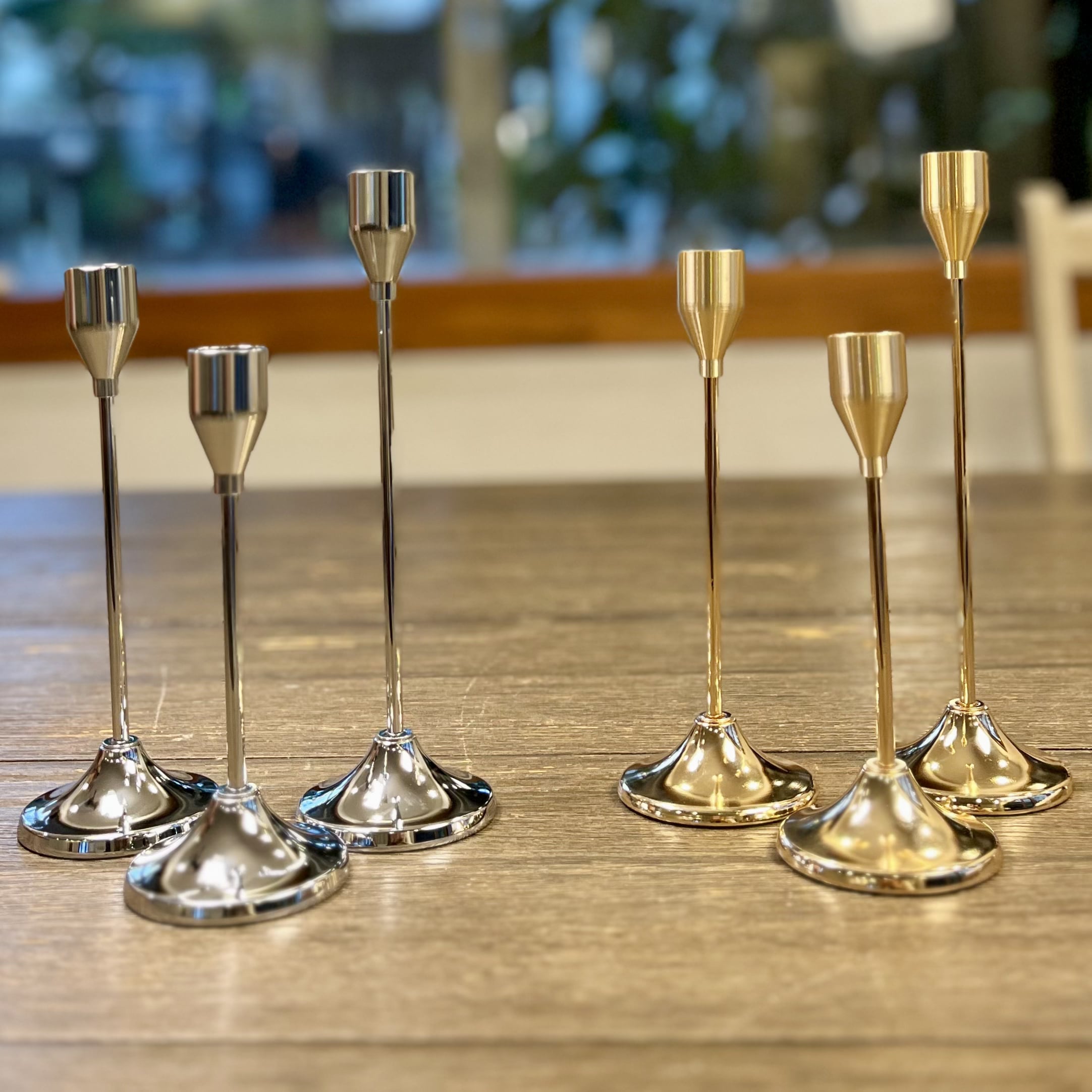 Metal Candle Holder Set of 3