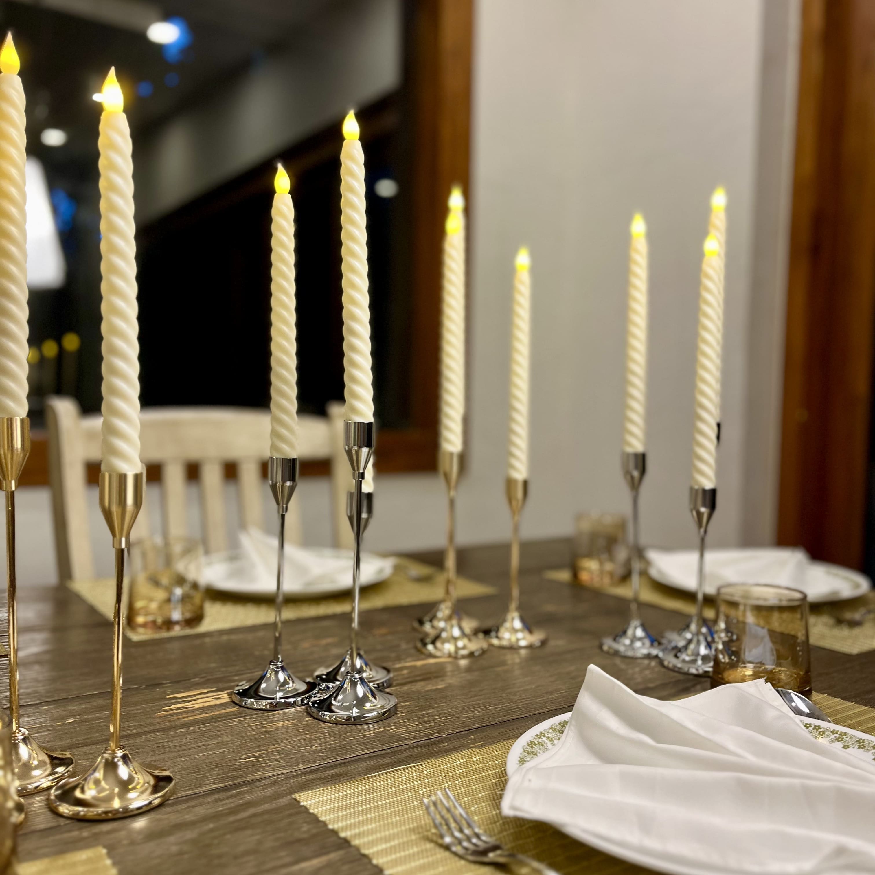Metal Candle Holder Set of 3