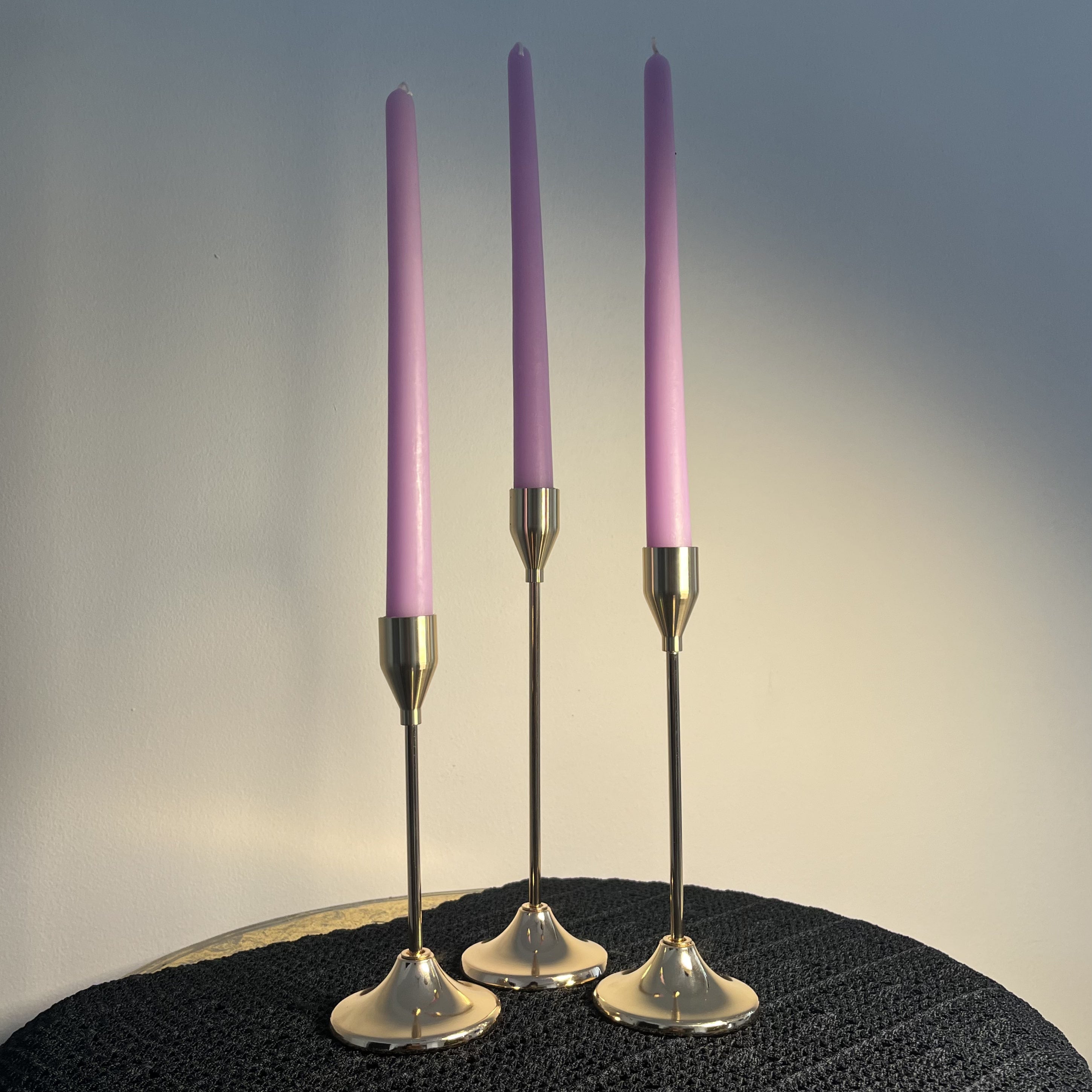 Metal Candle Holder Set of 3
