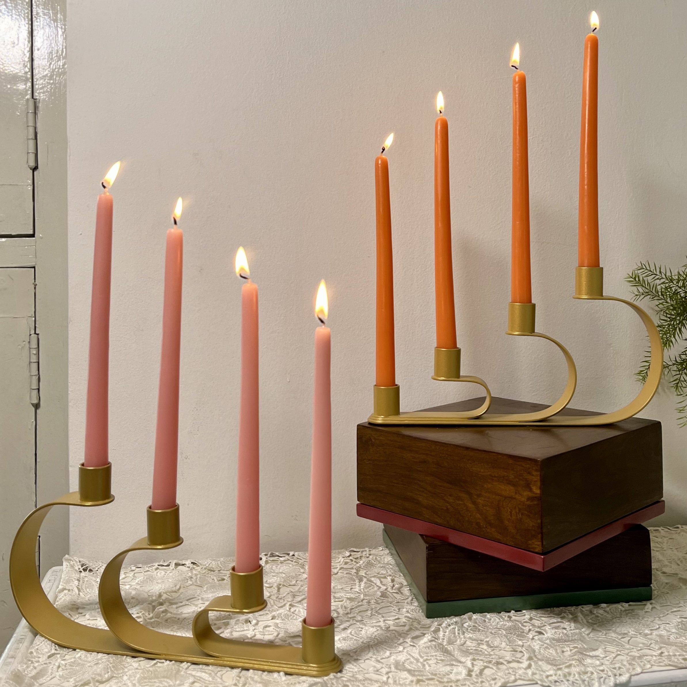 Isa Metal Candle Holder