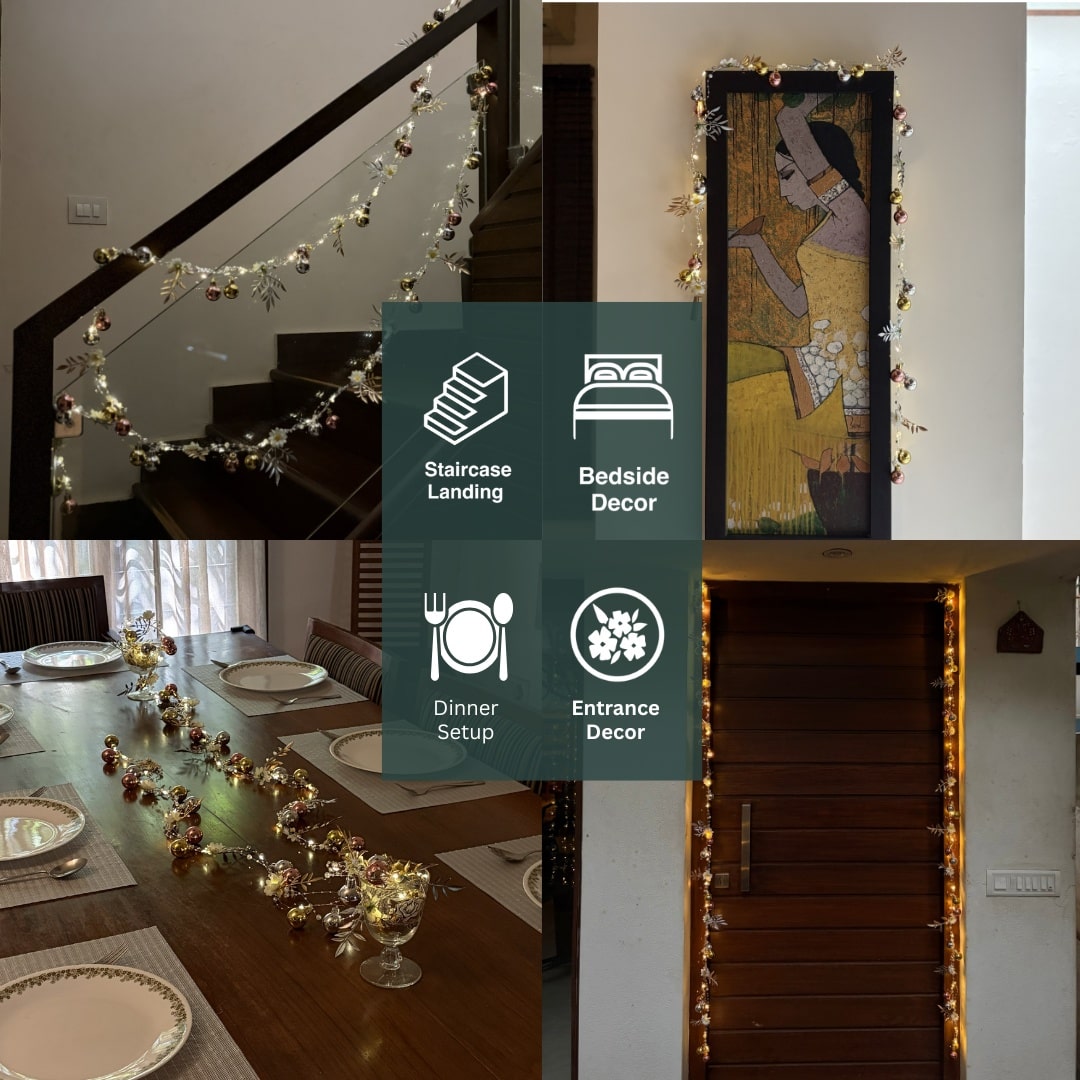 Christmas Fairy Light (Battery Operated) - 54inch Length