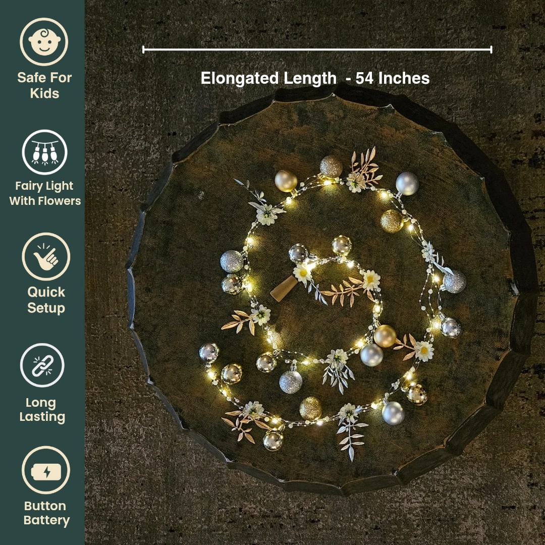 Christmas Fairy Light (Battery Operated) - 54inch Length