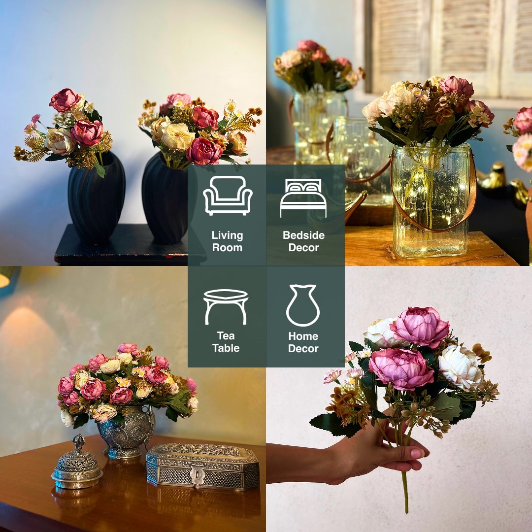 Peony Flower Bunch