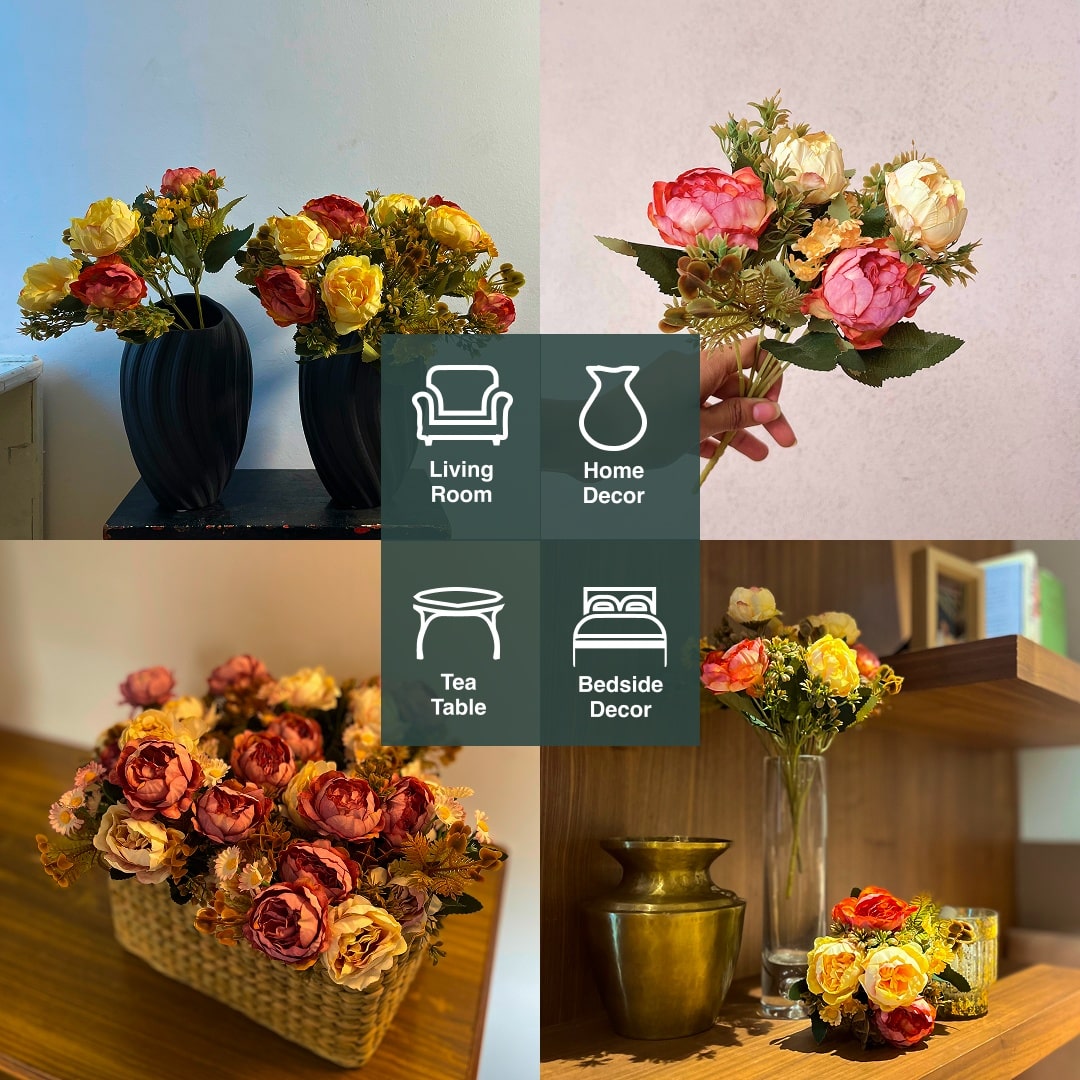 Peony Flower Bunch