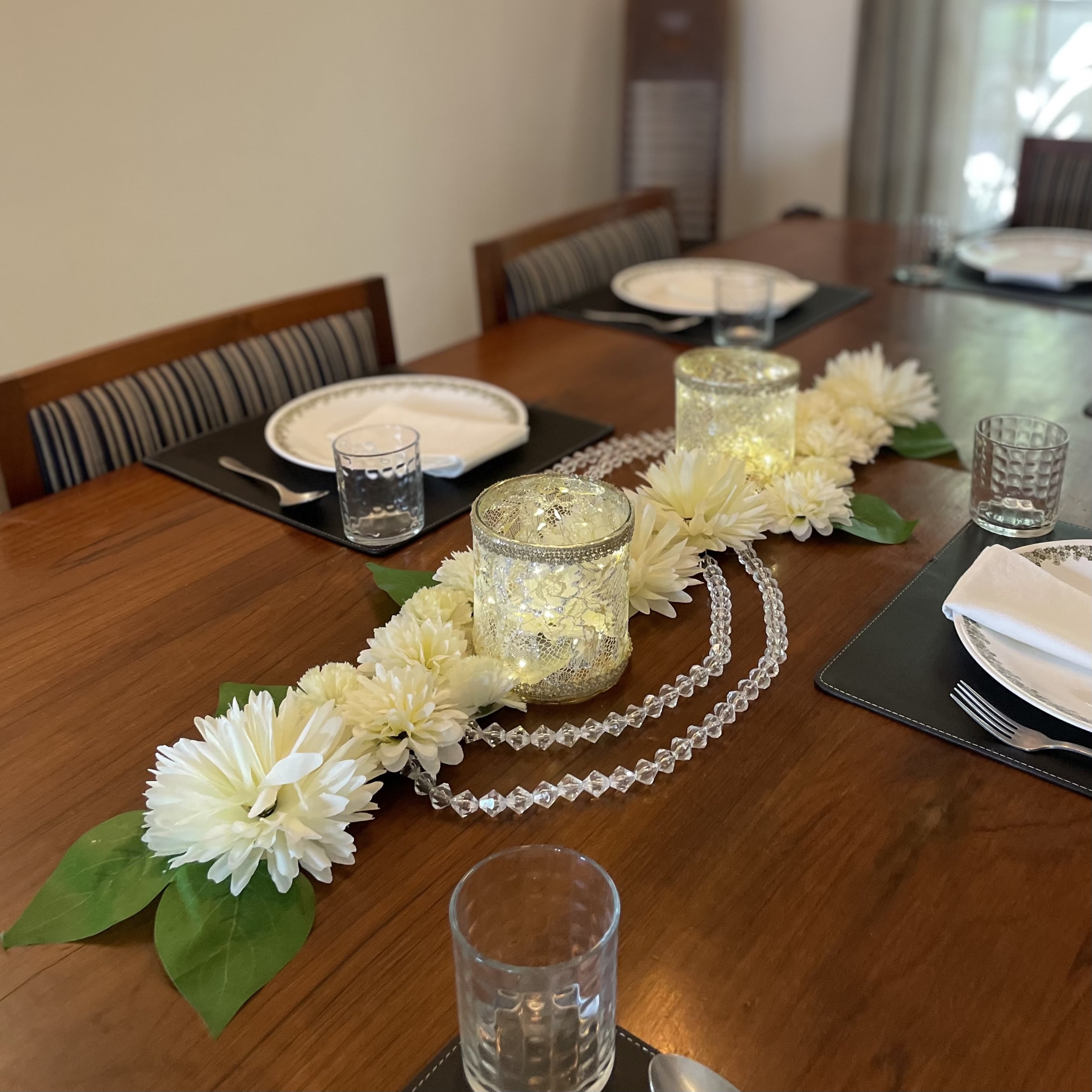 Table Mats & Runner Sets - Floral Art by Nandini (A unit of R S creations and designs)