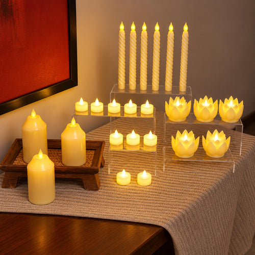 Diwali Table Lights Pack (24 pieces across 4 varieties)