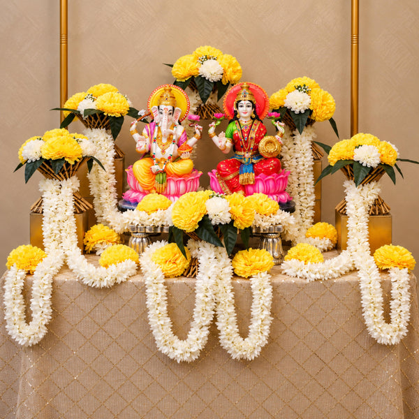Framing the Puja Table