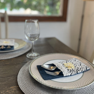Lace Cutlery Pockets