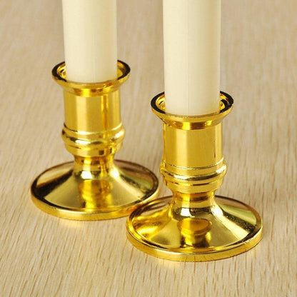 LED Taper Candles With Stand