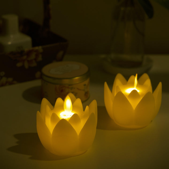 Lotus LED Candles