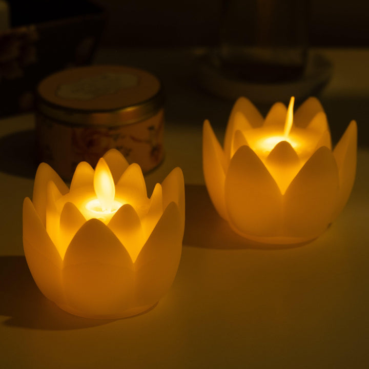 Lotus LED Candles