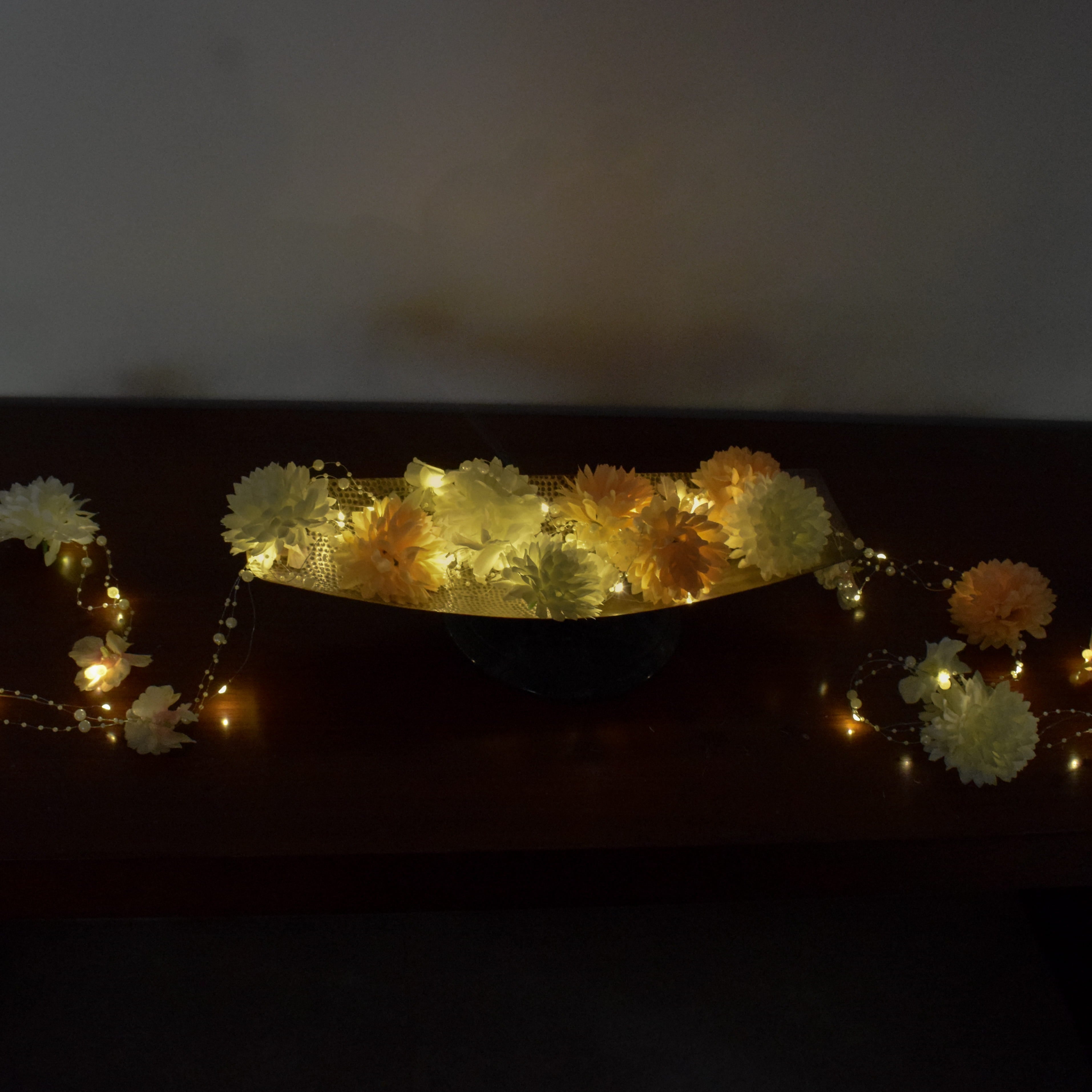 Floral Fairy Light (Battery Operated) - 76inch Length