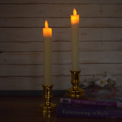 LED Taper Candles With Stand