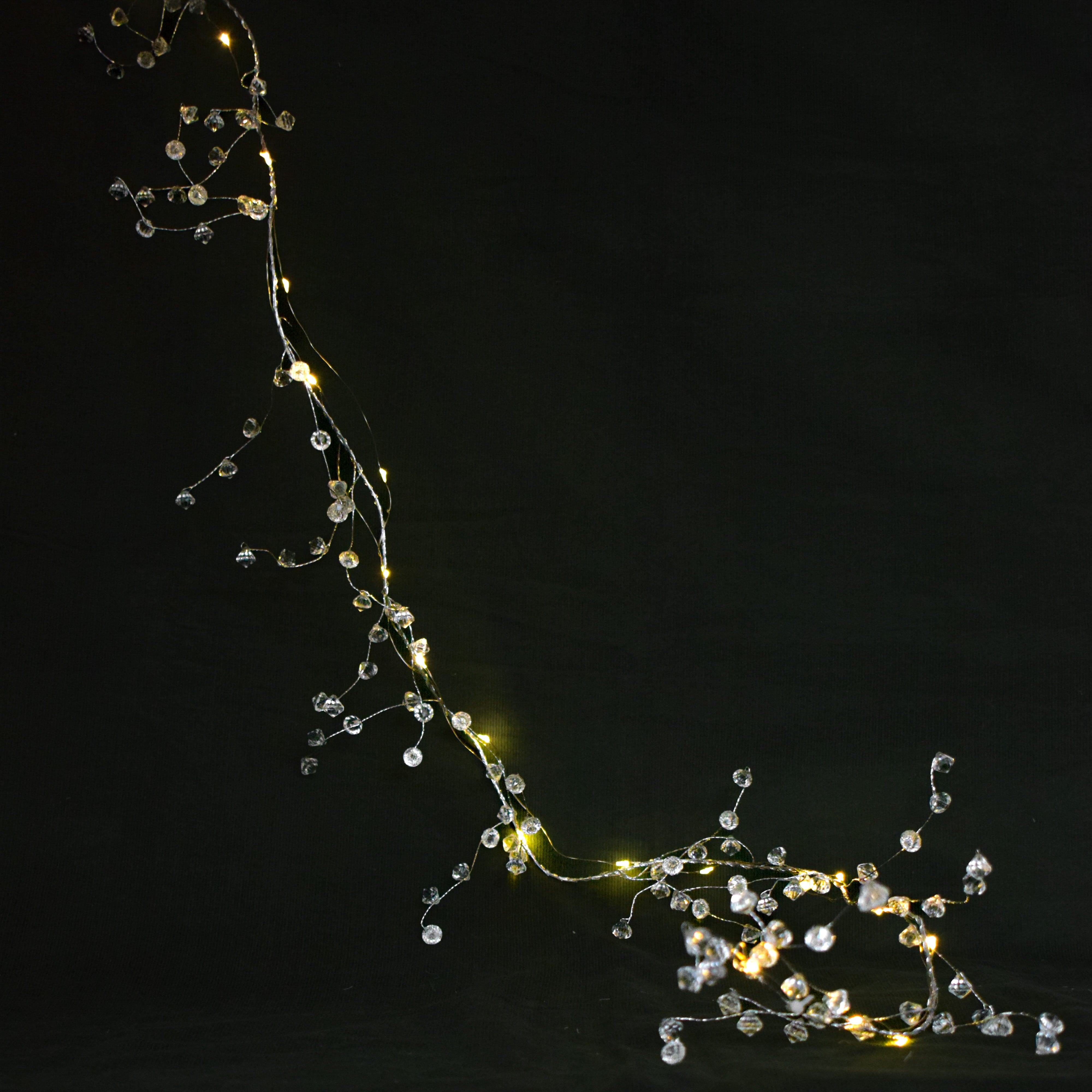 Crystal Fairy Light (Battery Operated) - 52inch Length