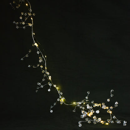 Crystal Fairy Light (Battery Operated) - 52inch Length