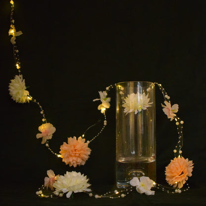 Floral Fairy Light (Battery Operated) - 76inch Length