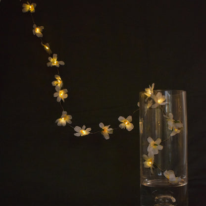Flower Creeper with Fairy Lights (Battery Operated) - 42inch length