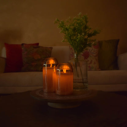 Dome Acrylic Glass LED Candle