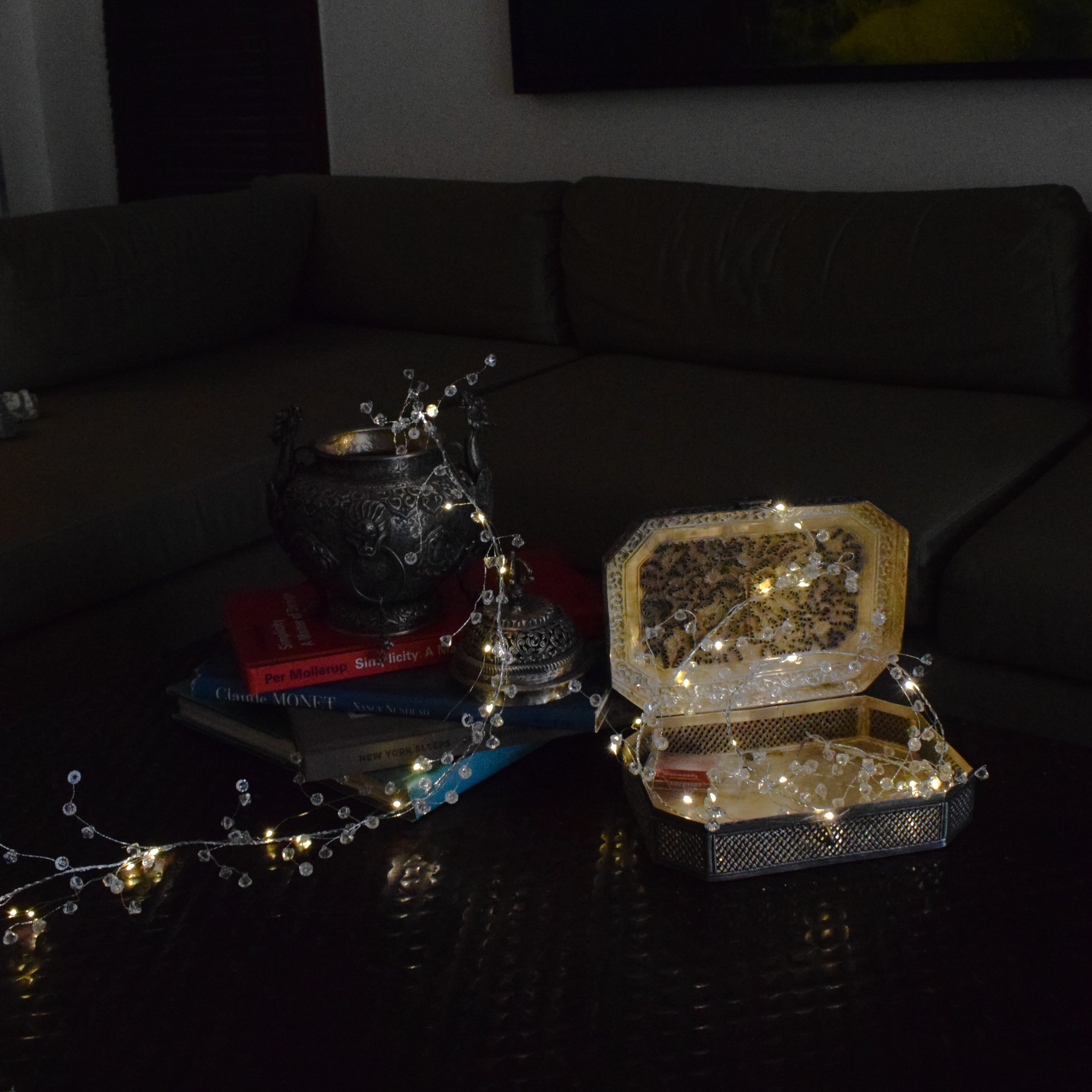 Crystal Fairy Light (Battery Operated) - 52inch Length