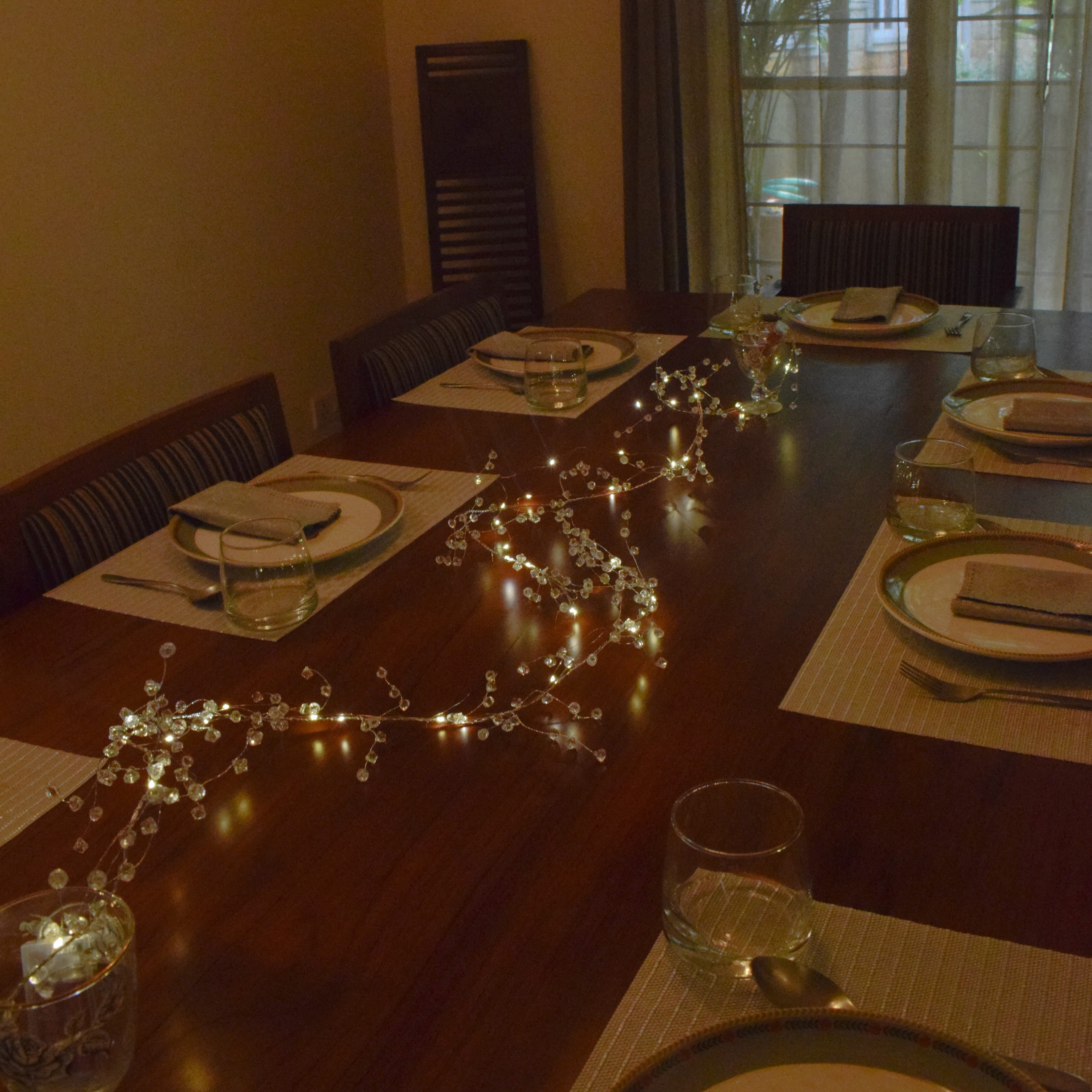 Crystal Fairy Light (Battery Operated) - 52inch Length