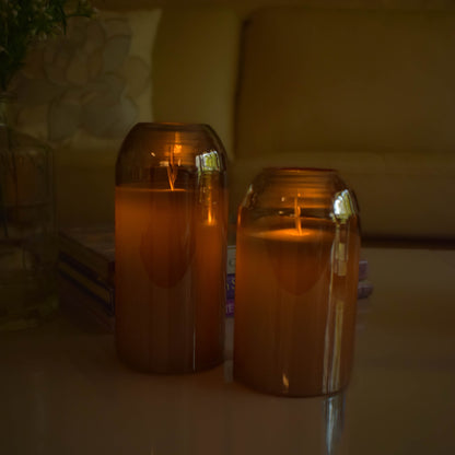 Dome Acrylic Glass LED Candle