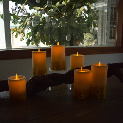 Glitter LED Candle