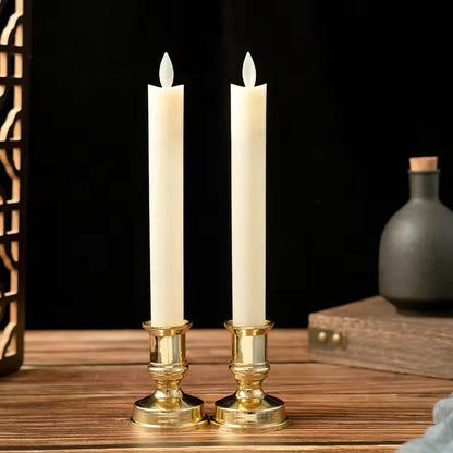 LED Taper Candles With Stand