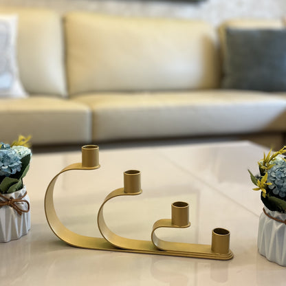 Isa Metal Candle Holder