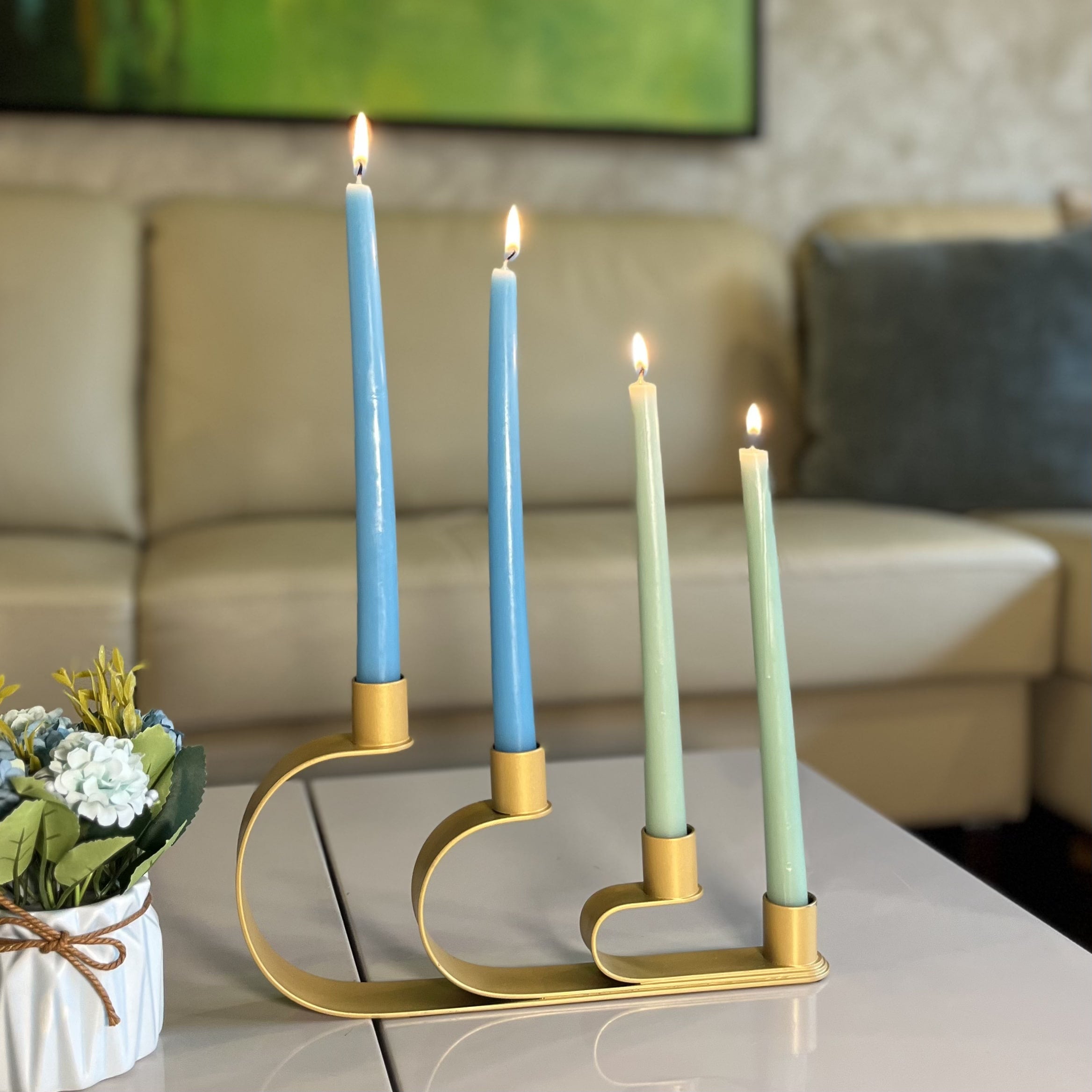 Isa Metal Candle Holder