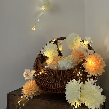 Floral Fairy Light (Battery Operated) - 76inch Length