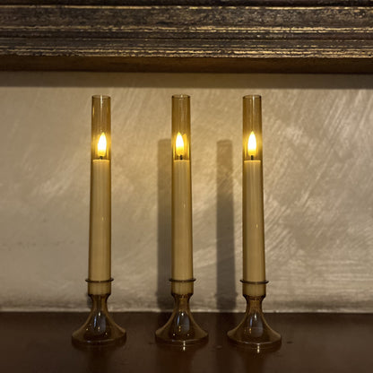Yoro LED Candles Set of 6 with Stand and Remote