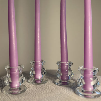 Round Glass Candle Holder