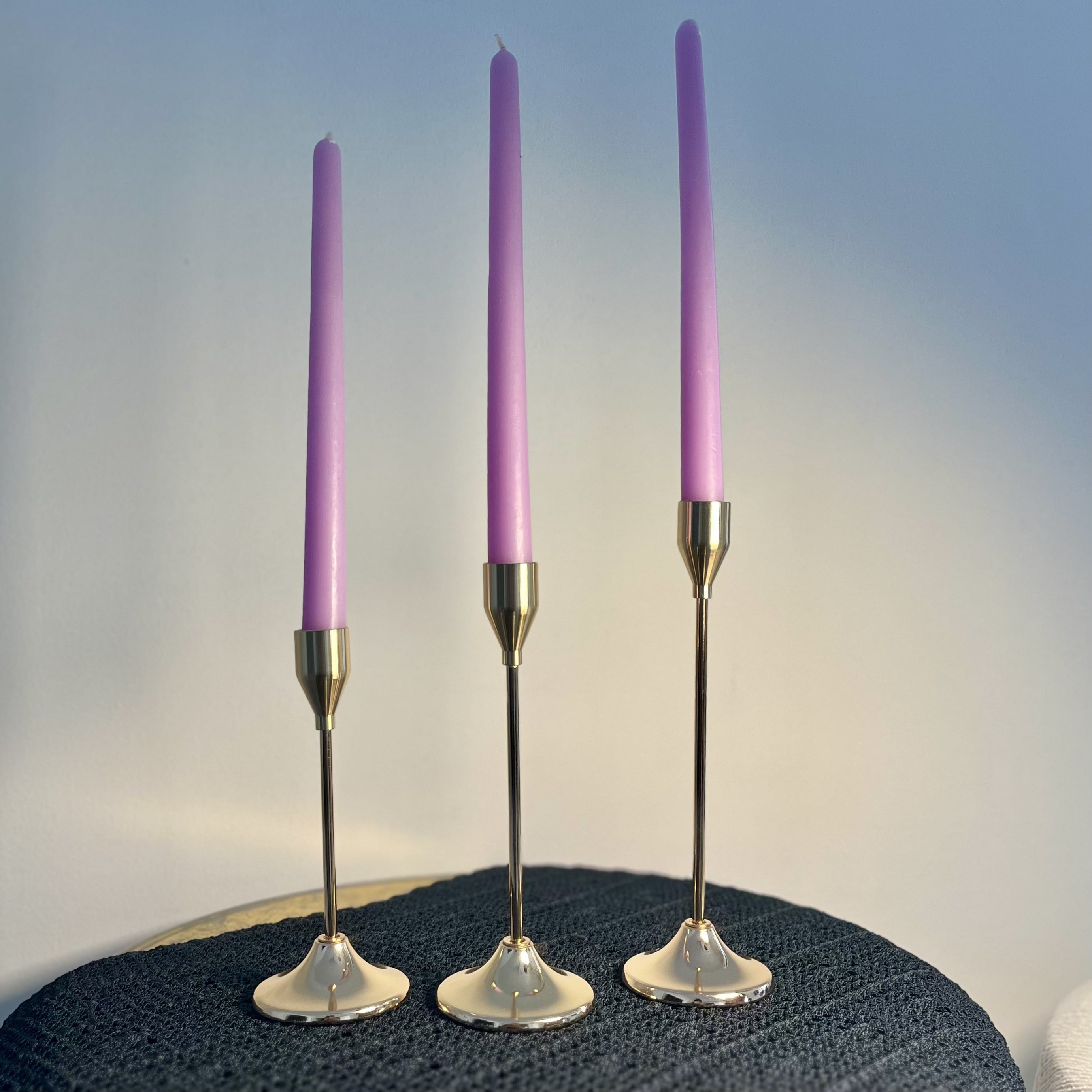 Metal Candle Holder Set of 3