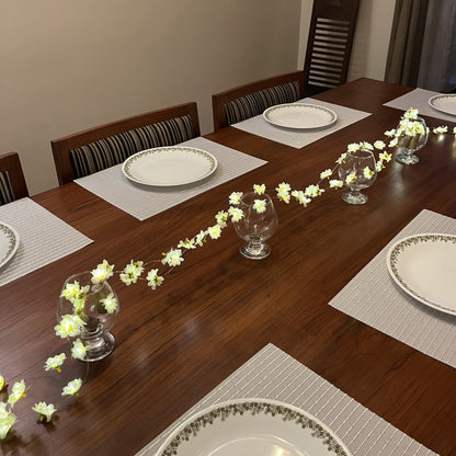 Flower Creeper with Fairy Lights (Battery Operated) - 42inch length