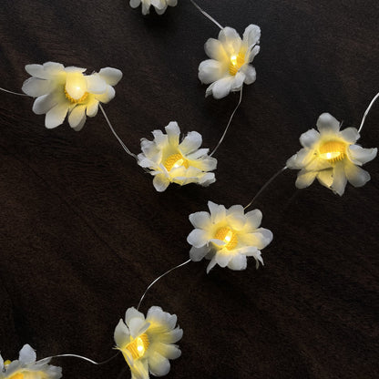 Flower Creeper with Fairy Lights (Battery Operated) - 42inch length