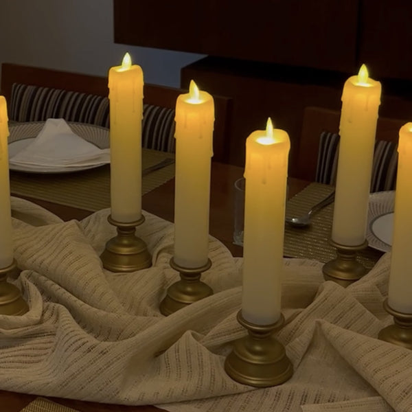 Candlelit Dinner Table