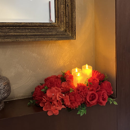 Crimson Centre Piece