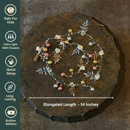 Christmas Fairy Light (Battery Operated) - 54inch Length