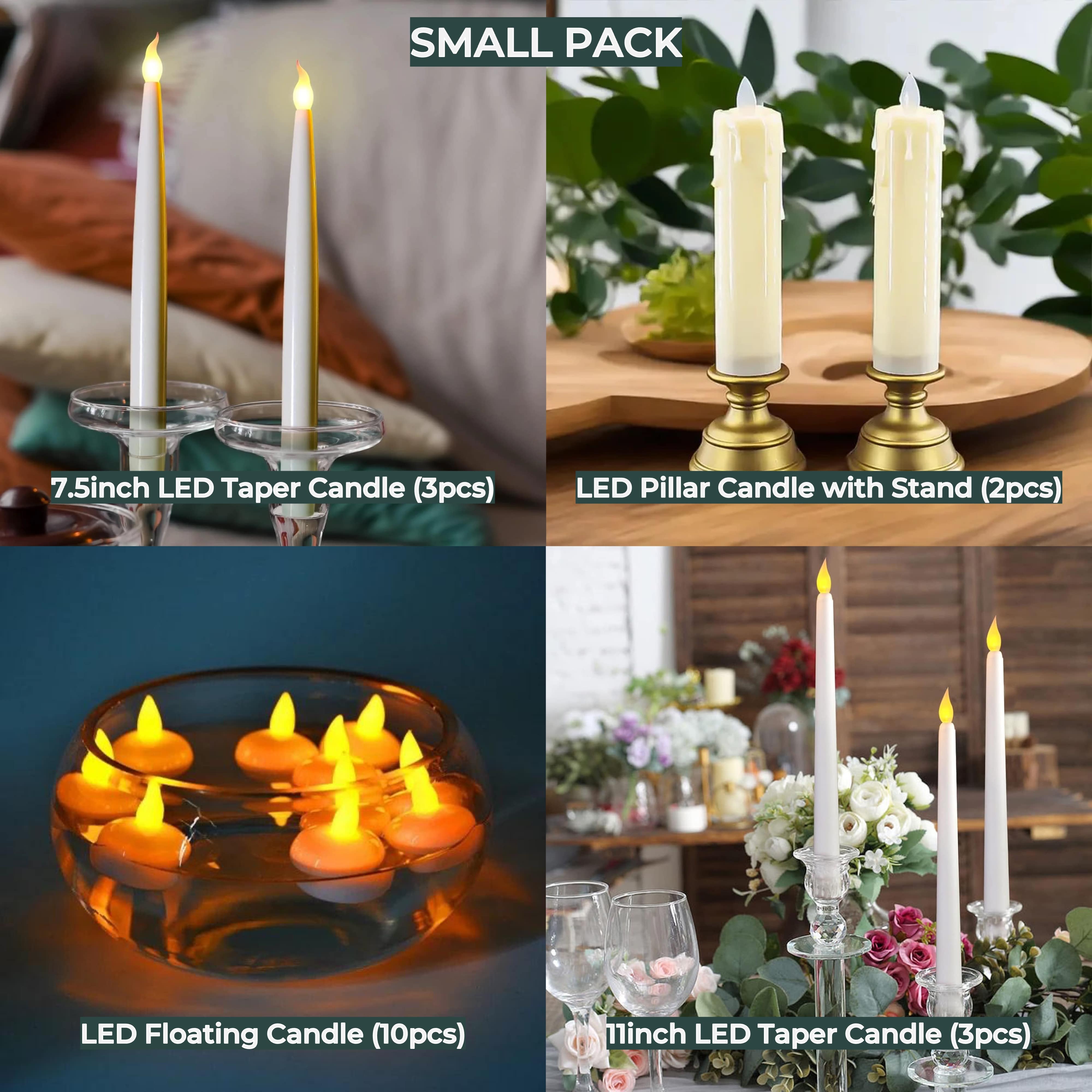 LED Candle Decor Pack