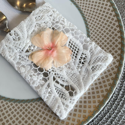 Lace Cutlery Pockets