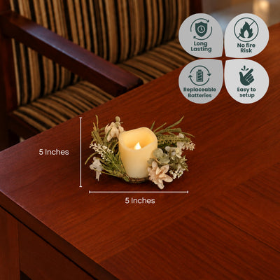 Amalfi Candle Ring (Battery Operated)