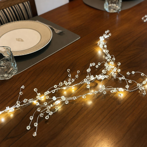 Crystal Fairy Light (Battery Operated) - 52inch Length
