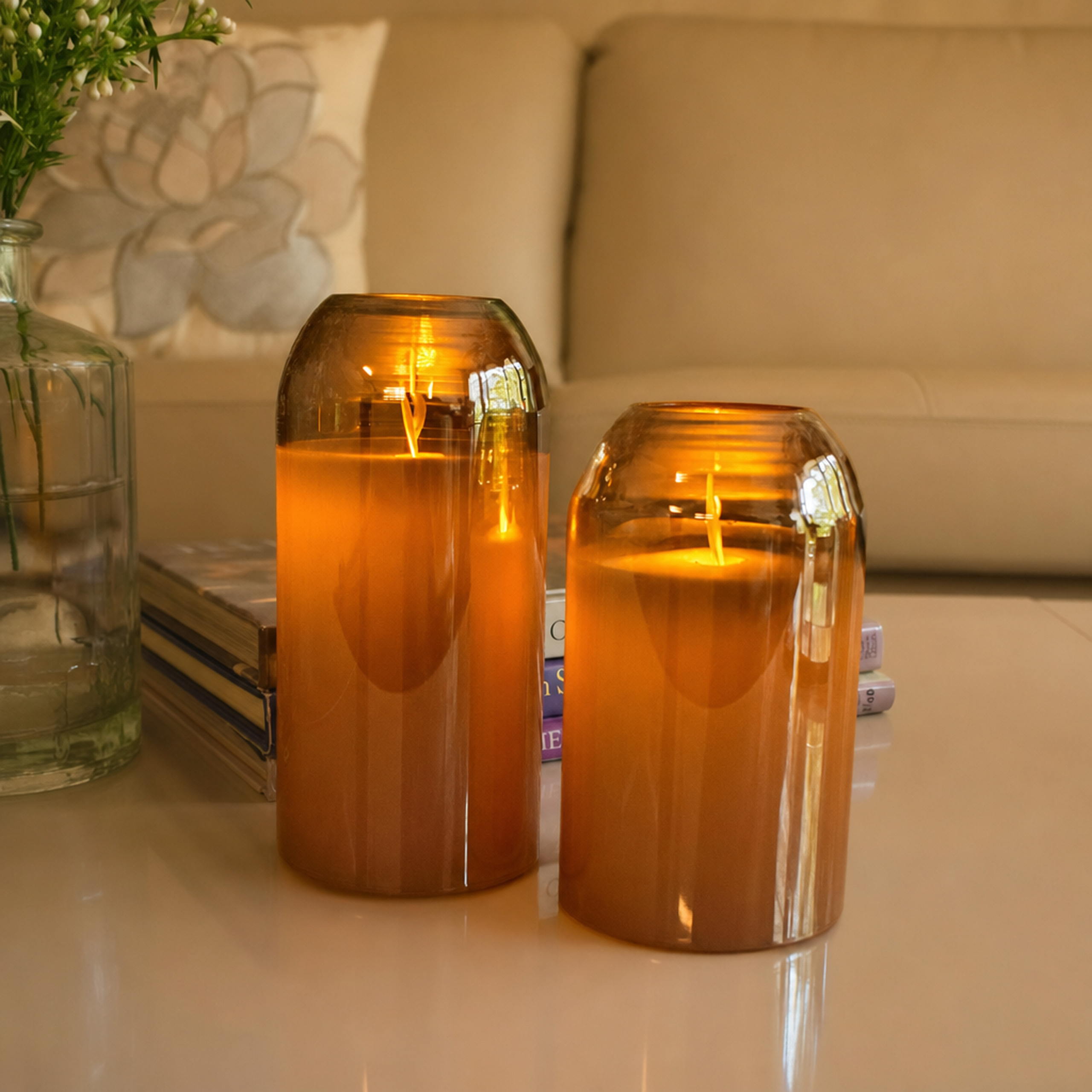 Dome Glass LED Candle